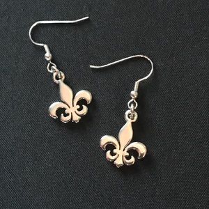 fleur de lis earring